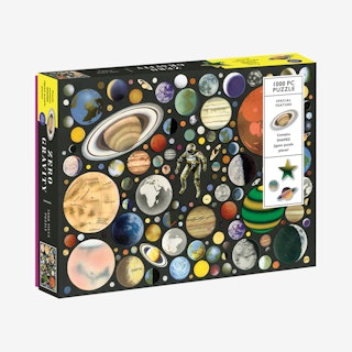 Ben Giles Zero Gravity Jigsaw Puzzle with Shaped Pieces - 1000 Pieces