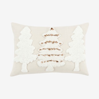Rectangle Poly Filled Pillow - Light Natural