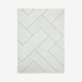 Jazz Area Rug - Blue