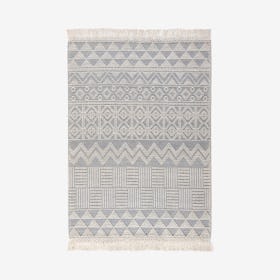 Anya Area Rug - Ivory / Slate