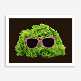 Mr Salad Art Print