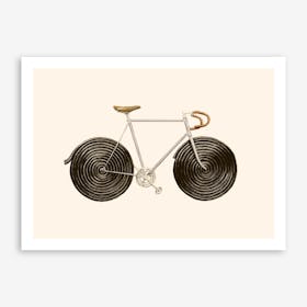 Licorice Bike Art Print