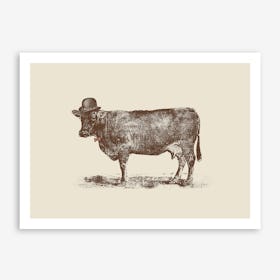 Cow Cow Nut Art Print