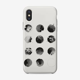 Twelve Moons iPhone Case