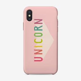 Unicorn Sign iPhone Case