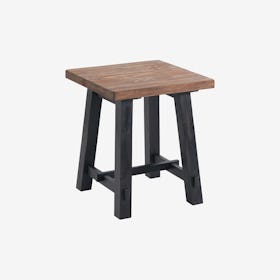 Adam Solid Wood Side Table