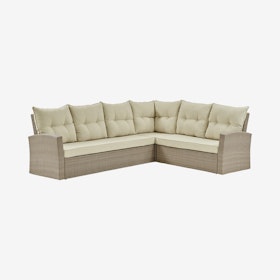 Canaan All-Weather Outdoor Corner Sectional Sofa