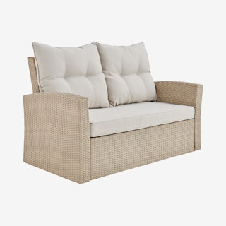 Canaan All-Weather Outdoor Loveseat