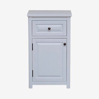 Dorset Floor Bath Storage Cabinet with Drawer and Door