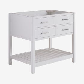 Harrison 4-Drawer Vanity Cabinet