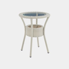 Haven All-Weather Outdoor Accent Table with Storage
