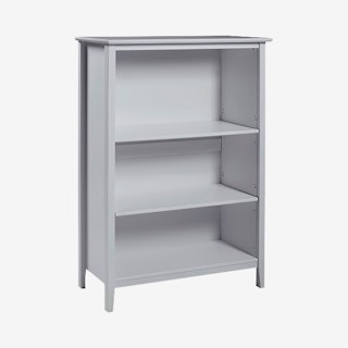 Simplicity Tall Bookcase - Dove Gray