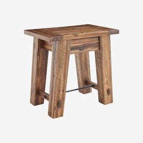 Durango Industrial Wood End Table