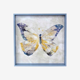 Butterfly Square Tray