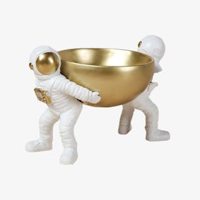 Astronaut Tray - Gold