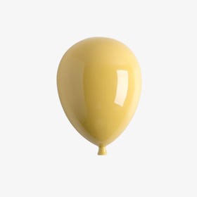 Ceramic Balloon Wall Decor - Yellow