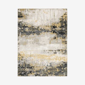 Caravan Area Rug - Beige / Gold