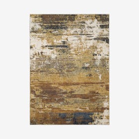 Caravan Area Rug - Gold / Beige