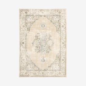 Andorra Area Rug - Beige / Ivory - Medallion