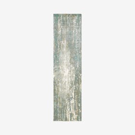 Formations Runner Rug - Blue / Grey - Abstract
