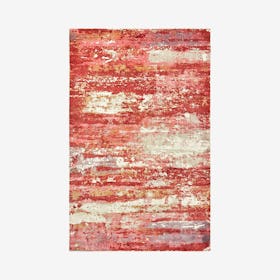 Formations Area Rug - Pink / Red
