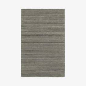 Infused Wool Area Rug - Charcoal