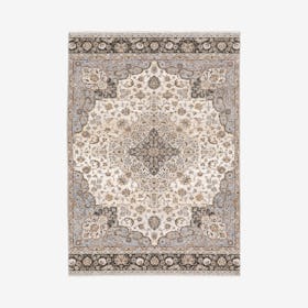 Maharaja Area Rug - Ivory / Blue