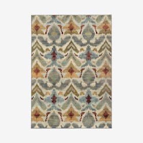 Sedona Area Rug - Ivory / Gray - Abstract