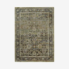 Andorra Area Rug - Green / Brown