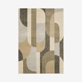 Strada Area Rug - Brown / Beige