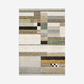 Strada Area Rug - Beige / Colorful