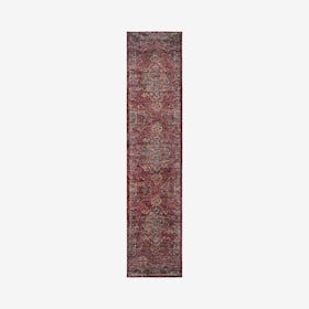 Andorra Runner Rug - Red / Gold - Bohemian