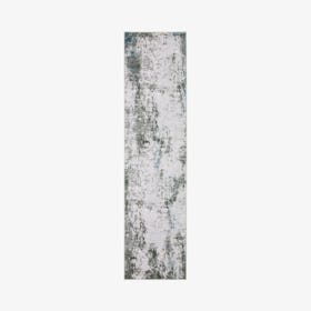 Malibu Runner Rug - Ivory/Grey