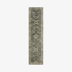 Malibu Runner Rug - Blue/Beige