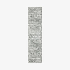 Malibu Runner Rug - Grey/Ivory