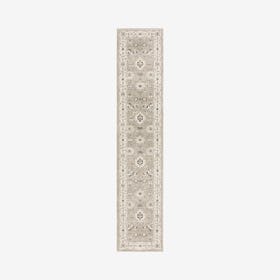 Andorra Runner Rug - Beige / Ivory - Botanical