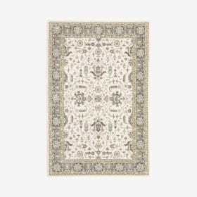 Andorra Area Rug - Ivory / Blue