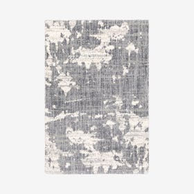 Aspen Area Rug - Gray / Ivory - Abstract