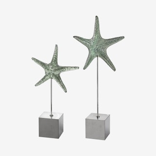 Starfish Scultpures - Set of 2
