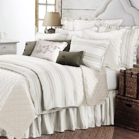 Prescott Stripe Duvet Set - Taupe