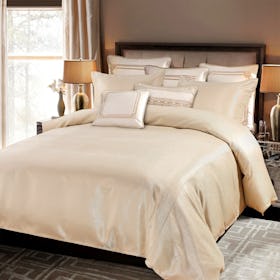 Marilyn Duvet Set - Champagne Gold