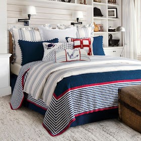Liberty Quilt Set - Red / White / Blue