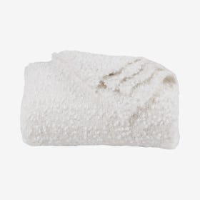 Pebble Creek Throw - White