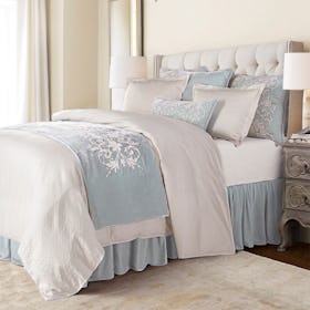 Belle Comforter Set - White