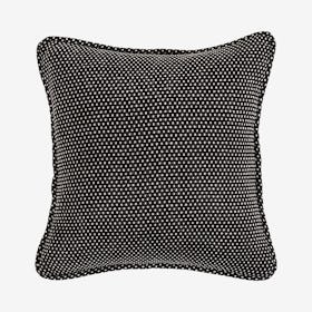 Polka Dot Pillow - Black