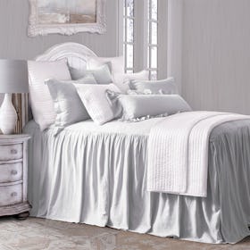 Luna Bedspread Set - Gray