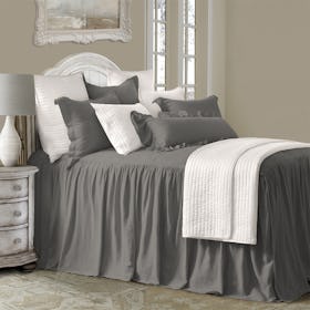 Luna Bedspread Set - Slate