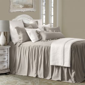 Luna Bedspread Set - Taupe