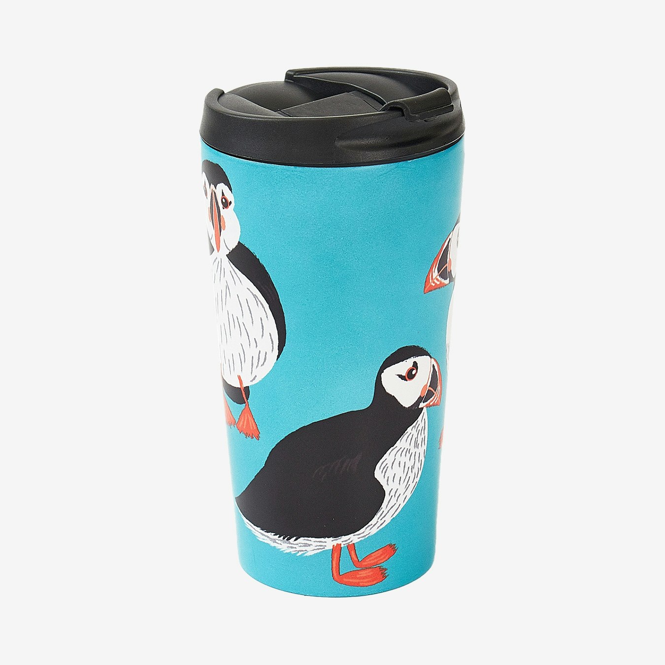 Stacking Puffin Thermal Cup - Teal by Eco Chic