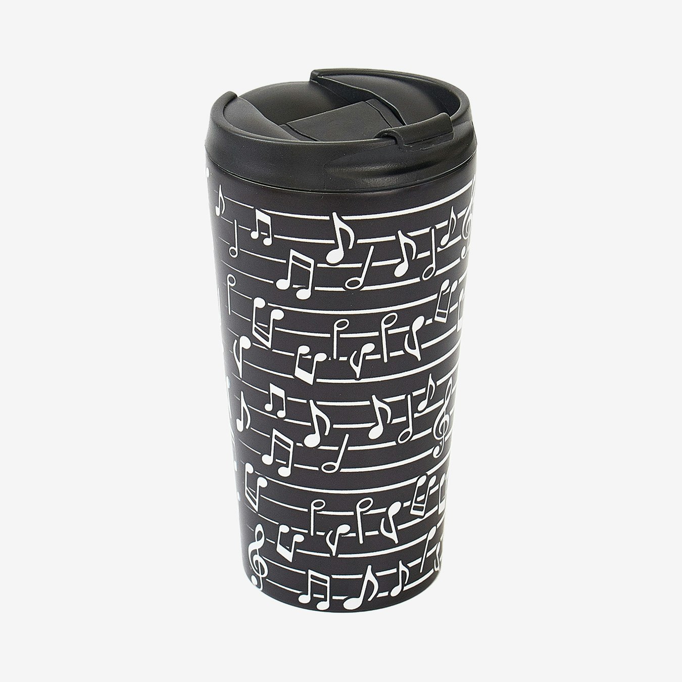 Music Thermal Cup - Black by Eco Chic